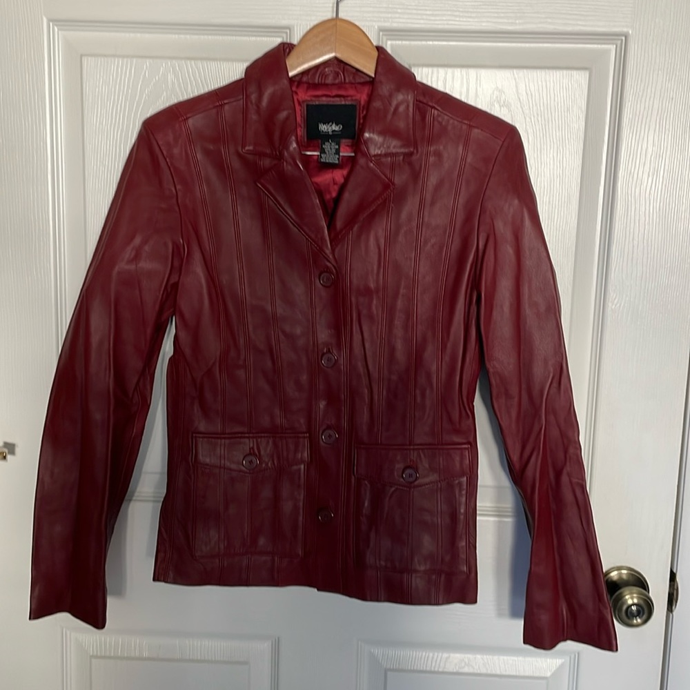 Red Leather Jacket